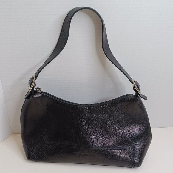 Wilsons Leather Pelle Studio Black Small Y2K Style Handbag - Picture 1 of 11